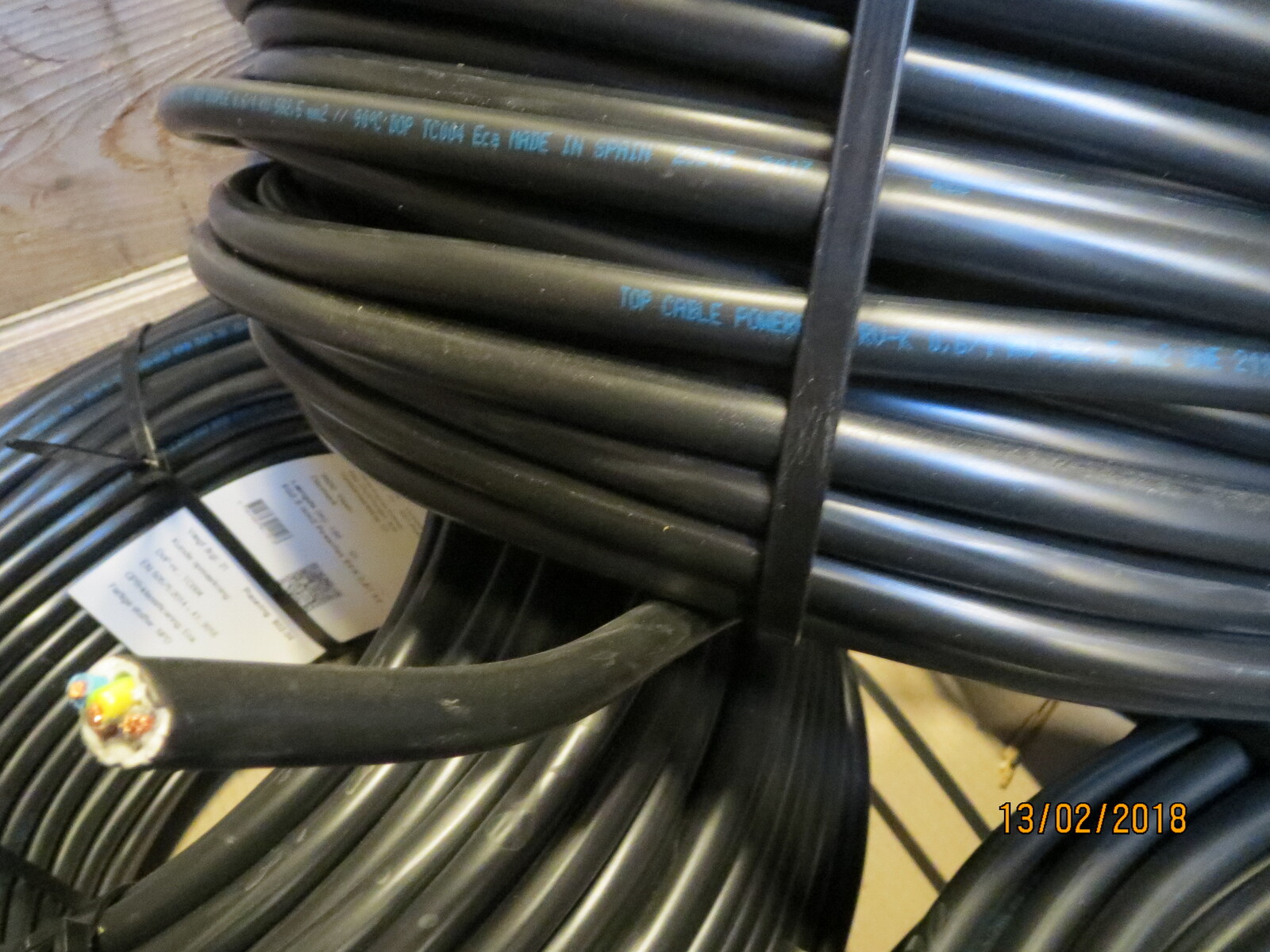 Cable 5x2.5mm² Unshielded